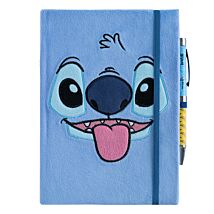 Stitch A5 Plush Hardback Notebook & Projector Pen
