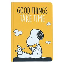 Snoopy ‘Good Things Take Time’ A5 Hardback Notebook