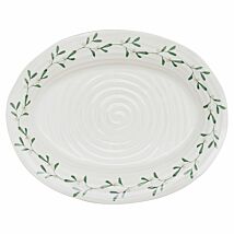 Mistletoe Amor Deep Oval Platter