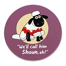 Shaun The Sheep Ceramic Coaster