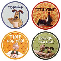- Set of 4 Ceramic Coasters