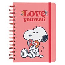 Snoopy ‘Love Yourself’ A5 Hardback Notebook