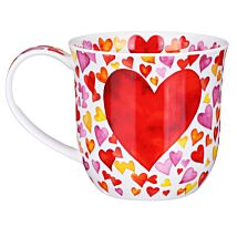 Big Love Red Cumbrae Shape Mug