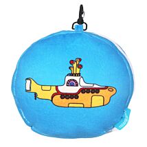 Relaxeazzz Yellow Submarine Plush Travel Pillow & Eye Mask