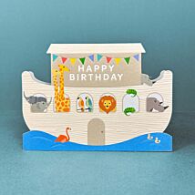 Taking Shape Animal Ark Birthday Card