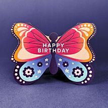 Taking Shape Butterfly Birthday Card