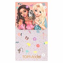 Louise & Talita Peach Notepad with Magnetic Closure