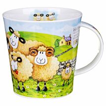 Follow Me Follow Ewe Farm Cairngorm Shape Mug