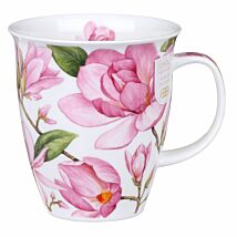 Magnolias Light Pink Nevis Shape Mug