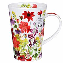 Cottage Border Red Shetland Shape Mug