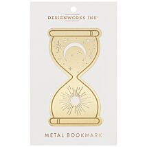 Hourglass Brass Bookmark