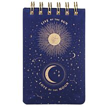 ‘Live By The Sun’ Small Spiral Notepad