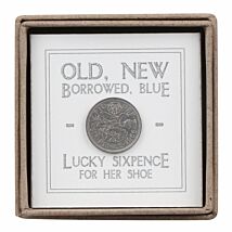 Lucky Sixpence For Her Shoe Small Box