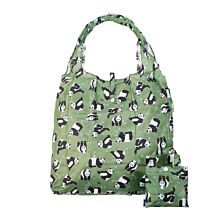 Green Panda Recycled Foldaway Shopper Bag
