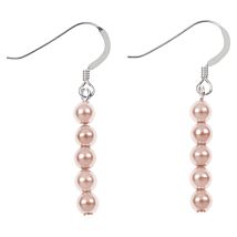 Pink Pearl Earrings