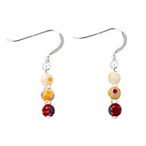 Reds Mini Millifiore Earrings