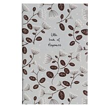 ‘Little Book Of Happiness’ Botanical Small Lined Notebook