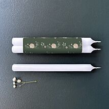 Meadow Friends Hedgehog Wrapped Candles