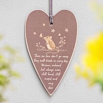 Meadow Friends Mouse Heart Tag