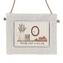 ‘Practically Perfect’ Little Country Wooden Plaque