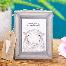 ‘Ewe Are Brilliant’ Sheep Wooden Sign