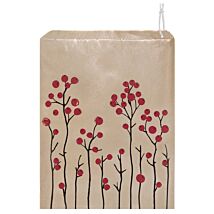 ‘Red Berries’ Pack of 50 Large Strung Bags