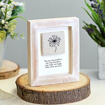 ‘You Make Me Happy’ Wooden Sign
