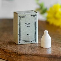 'With Love' Matchbox Vase