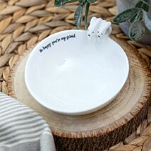 Rabbits Medium Animal Bowl