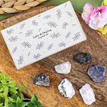 Calm & Healing Large Matchbox Crystal Set