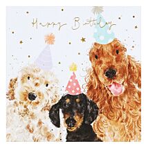 Party Dogs Birthday Card