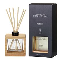 Natural Wood Orange Ginger 100ml Reed Diffuser