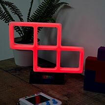 Z-Tetrimino Red Neon Light