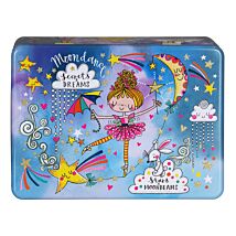 Secrets & Dreams Glittered Rectangular Tin