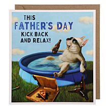 Kick Back And Relax Father’s Day Card