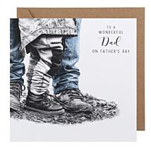 Muddy Boots & Jeans Father’s Day Card