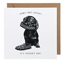 Paws, Nap, Repeat Father’s Day Card