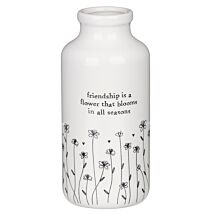 ‘Send With Love’ Friendship Ceramic Bottle Vase