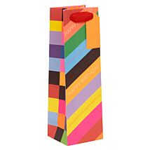 Paper Salad Happy Birthday Slide Bottle Gift Bag
