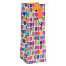 Paper Salad Thank You Pencils Extra Large Bottle Gift Bag