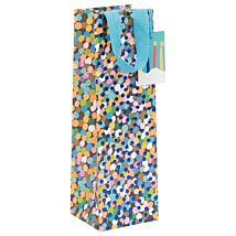 Paper Salad Sapphire Spots Bottle Gift Bag