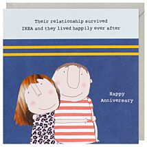 Survived Ikea Anniversary Card