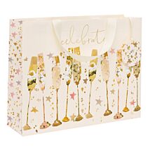 Stephanie Dyment Flutes Landscape Large Gift Bag