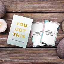 You Got this! 100 Inspirational Quote Cards