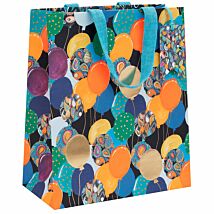 Paper Salad Blue Balloons Large Gift Bag
