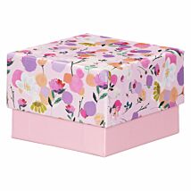 Pink Scattered Flowers Medium Gift Box