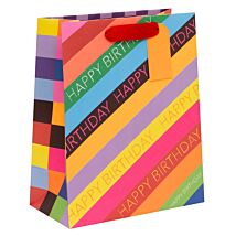Paper Salad Happy Birthday Slide Large Gift Bag