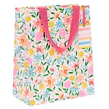 Paper Salad Blazing Blooms Large Gift Bag