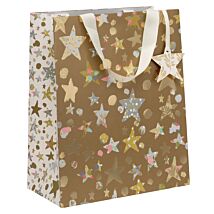 Stephanie Dyment Golden Stars Large Gift Bag