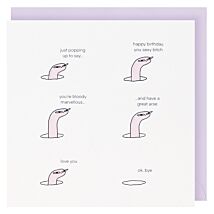 G Mosley ‘Marvelous’ Birthday Card